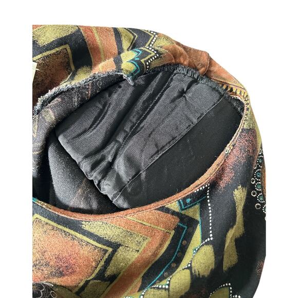 Vintage USA Peri Petites‎ Women’s Size 8 80s Boho Midwestern Dress - Picture 6 of 8